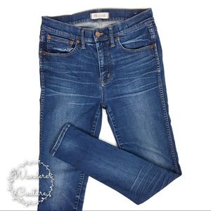 MADEWELL 9” High Riser Skinny Skinny Jeans